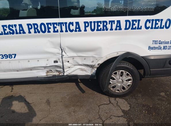 1FBZX2ZM9KKB24333 2019 FORD TRANSIT-350 White Vista frontal
