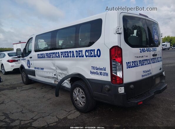 1FBZX2ZM9KKB24333 2019 FORD TRANSIT-350 White Trasero izquierdo