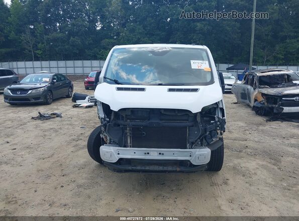 1FBZX2ZM9KKB38376 2019 FORD TRANSIT-350 White Vista interior trasera