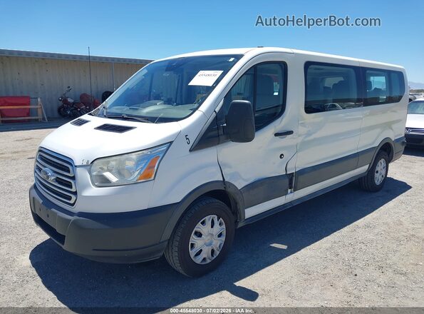 1FBZX2ZMXHKA60926 2017 FORD TRANSIT-350 White Vista tres cuartos delantera izquierda
