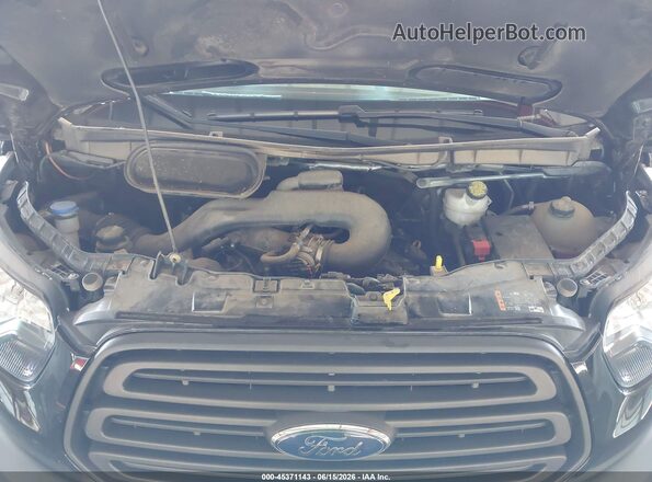 1FBZX2ZMXJKB31256 2018 FORD TRANSIT-350 Черный Вид сзади