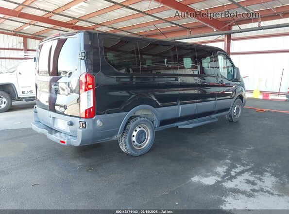 1FBZX2ZMXJKB31256 2018 FORD TRANSIT-350 Черный Задняя правая четверть