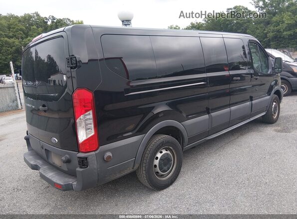1FBZX2ZMXJKB42662 2018 FORD TRANSIT-350 Black Задня права чверть