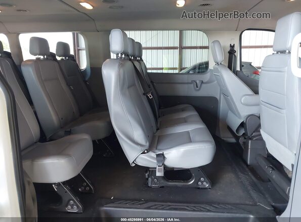 1FBZX2ZMXKKB43621 2019 FORD TRANSIT-350 White Vista de la etiqueta del VIN