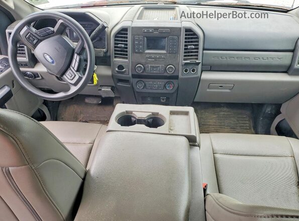 1FD0W4GT1MED44592 2021 FORD F450 White Առջևի վահանակի տեսք