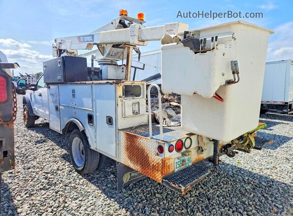 1FD0W5HT0HEB92525 2017 FORD F550 White Вид салону спереду