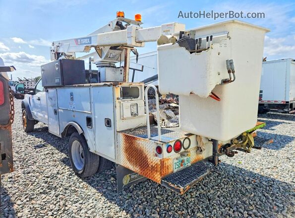 1FD0W5HT0HEB92525 2017 FORD F550 White Задня ліва чверть