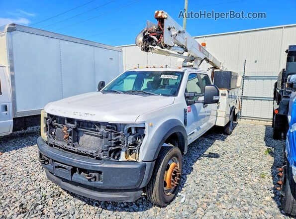 1FD0W5HT0HEB92525 2017 FORD F550 White Вид панелі приладів