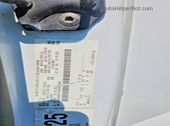 1FD0W5HT0HEB92525 2017 FORD F550 White Вид задньої частини салону