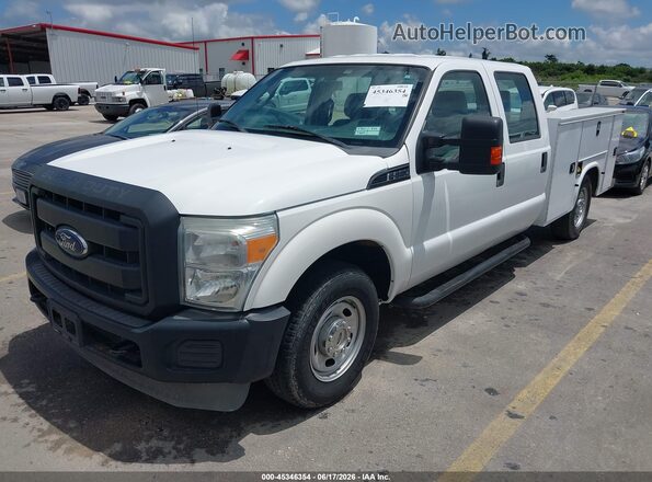 1FD7W2A62GED01504 2016 FORD F-250 White Vista tres cuartos delantera izquierda