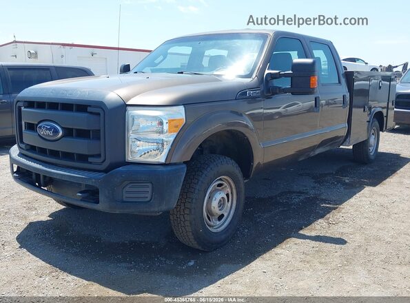 1FD7W2B6XGED02608 2016 FORD F-250 Brown Առջևի ձախ երեք քառորդ տեսարան