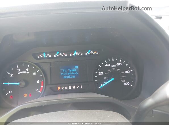 1FD7X2A64HEB54097 2017 FORD F-250 White Հետևի նստատեղերի տեսք