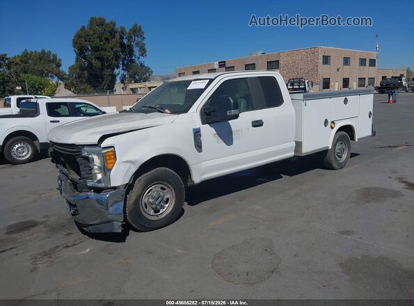 1FD7X2A64HEB54097 2017 FORD F-250 White Առջևի ձախ երեք քառորդ տեսարան