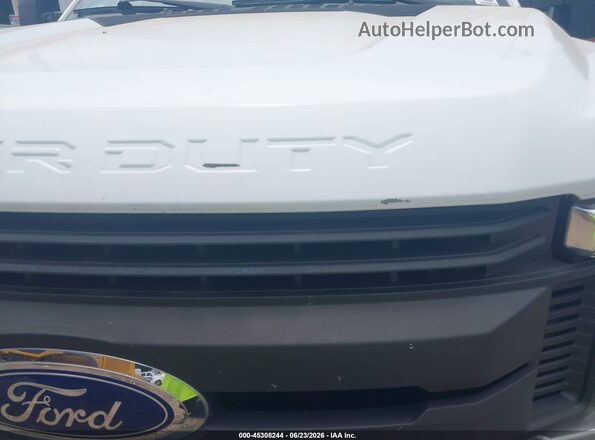 1FD7X2A65HEE07427 2017 FORD F-250 White ხელსაწყოთა პანელის ხედი