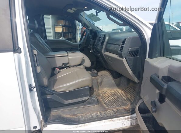 1FD7X2A66HEE07422 2017 FORD F-250 White წინა სალონის ხედი