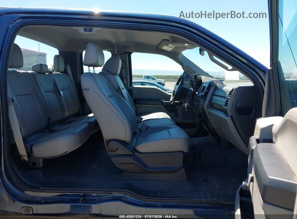 1FD7X2B60HEE29043 2017 FORD F-250 Dark Blue Vista de la etiqueta del VIN