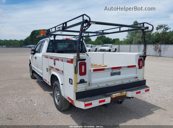 1FD7X2B61KED30559 2019 FORD F-250 White Հետևի ձախ