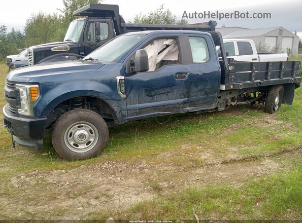 1FD7X2B64HEE21110 2017 FORD F-250 Blue Przód lewy