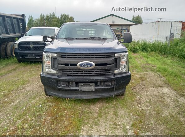 1FD7X2B64HEE21110 2017 FORD F-250 Blue Widok komory silnika