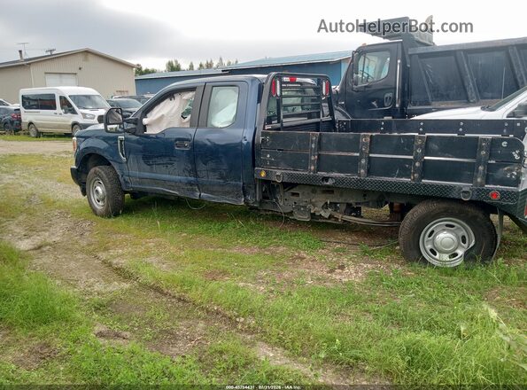 1FD7X2B64HEE21110 2017 FORD F-250 Blue Tył lewy