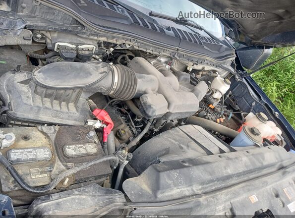 1FD7X2B64HEE21110 2017 FORD F-250 Blue Widok naklejki z numerem VIN
