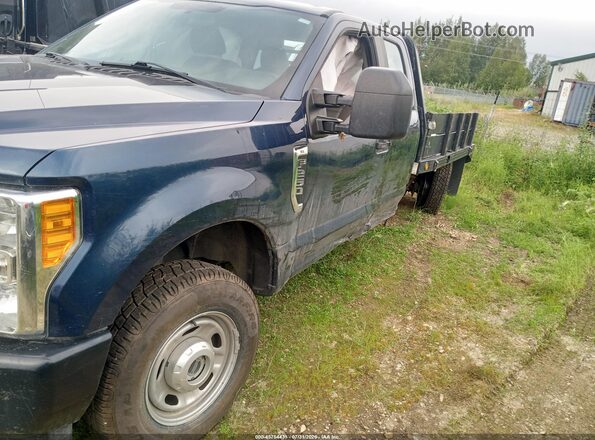 1FD7X2B64HEE21110 2017 FORD F-250 Blue Widok deski rozdzielczej