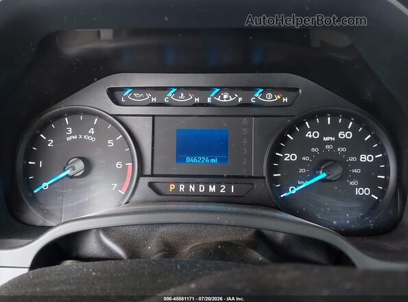 1FD7X2B69HEE29042 2017 FORD F-250 White Widok tylnych siedzeń