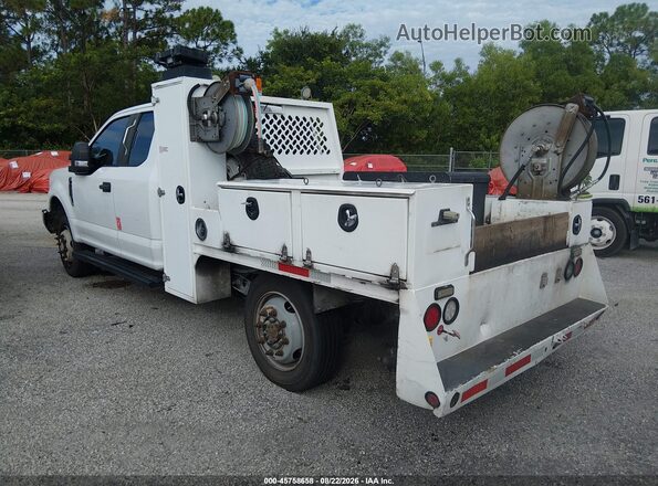 1FD7X3B61JEB52964 2018 FORD F350 White უკანა მარცხენა
