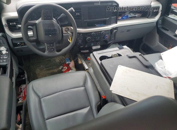 1FD8W3FN8SEC57575 2025 FORD F350 White წინა პანელის ხედი
