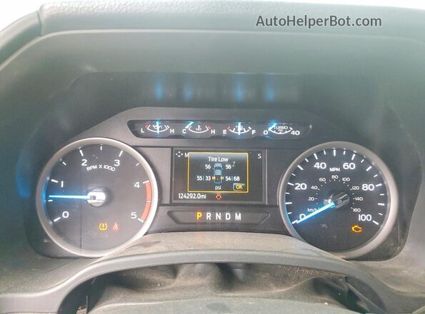 1FD8W3GT5NEC70916 2022 FORD F350 Белый Вид щитка приборов