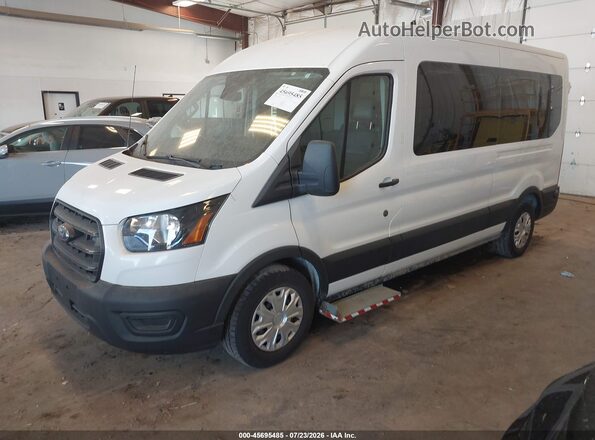1FDAX2C80LKA14112 2020 FORD TRANSIT-350 White Przód lewy