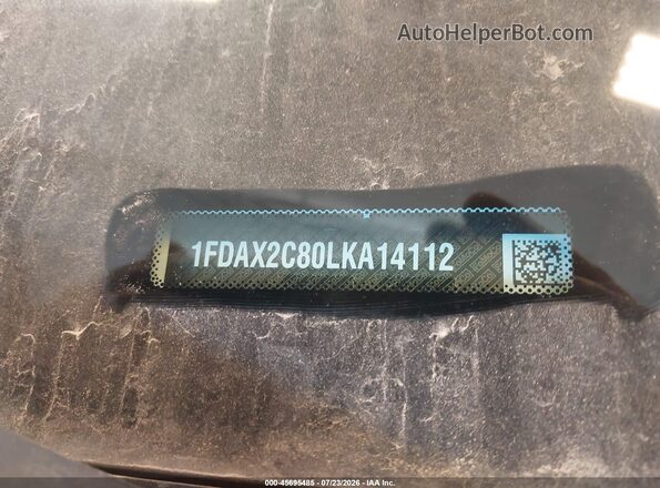 1FDAX2C80LKA14112 2020 FORD TRANSIT-350 White Widok komory silnika
