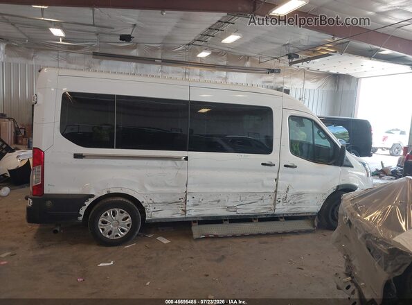 1FDAX2C80LKA14112 2020 FORD TRANSIT-350 White Widok wnętrza z tyłu