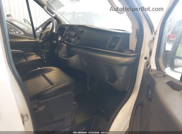 1FDAX2C80LKA14112 2020 FORD TRANSIT-350 White Widok wnętrza z przodu