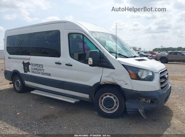 1FDAX2C8XLKA16935 2020 FORD TRANSIT-350 Белый Вид спереди