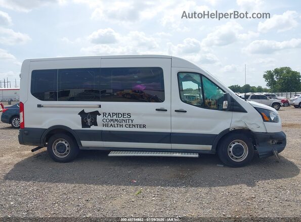 1FDAX2C8XLKA16935 2020 FORD TRANSIT-350 Белый Вид задней части салона