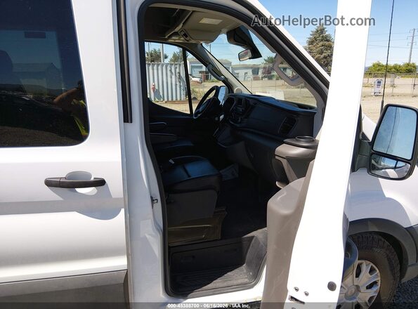 1FDAX2X82LKA88996 2020 FORD TRANSIT-350 White Vista interior delantera