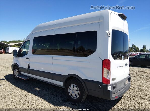 1FDAX2X82LKA88996 2020 FORD TRANSIT-350 White Trasero izquierdo