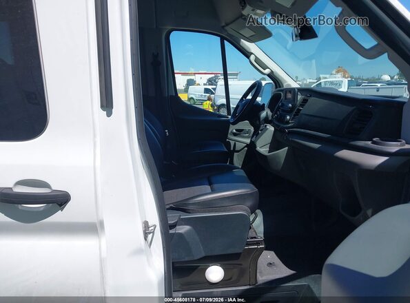 1FDAX2X84PKA42611 2023 FORD TRANSIT-350 White წინა სალონის ხედი