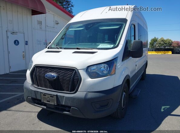 1FDAX2X84PKA42611 2023 FORD TRANSIT-350 White წინა ხედი