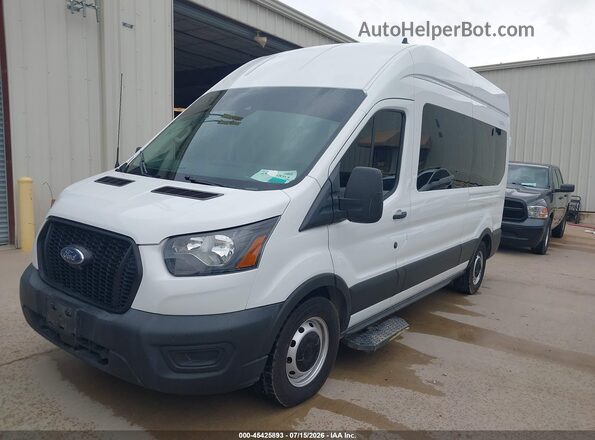 1FDAX2X86PKA42612 2023 FORD TRANSIT-350 White Front left