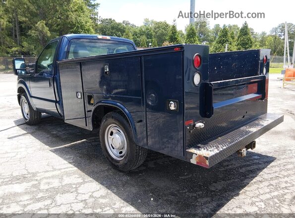 1FDBF2A61GED02430 2016 FORD F-250 Blue Trasero izquierdo