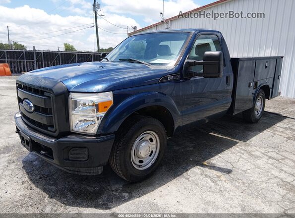 1FDBF2A61GED02430 2016 FORD F-250 Blue Vista tres cuartos delantera izquierda