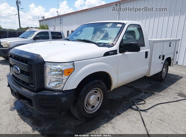 1FDBF2A62GED31130 2016 FORD F-250 White Առջևի ձախ երեք քառորդ տեսարան