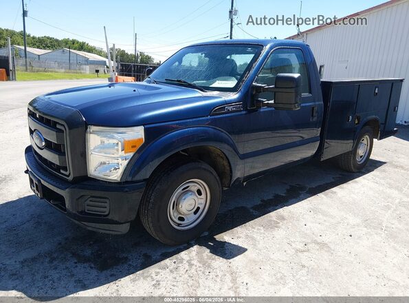 1FDBF2A63GED02431 2016 FORD F-250 Blue წინა მარცხენა ხედი სამი მეოთხედიდან