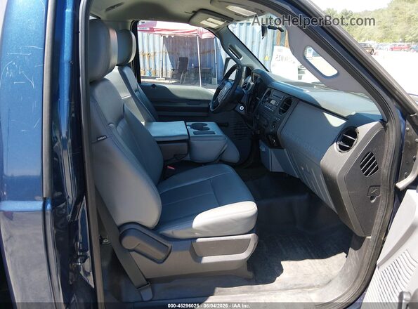 1FDBF2A63GED02431 2016 FORD F-250 Blue წინა სალონის ხედი