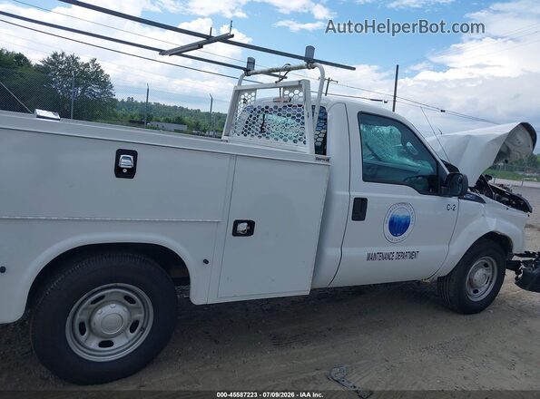 1FDBF2A65GEC86653 2016 FORD F-250 Белый Вид задней части салона