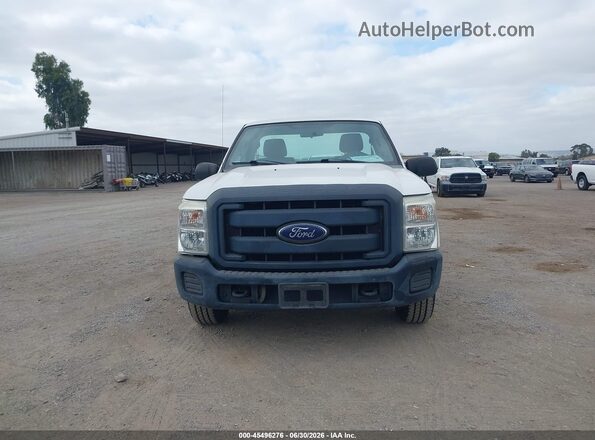 1FDBF2A65GED31137 2016 FORD F-250 White Вид щитка приладів