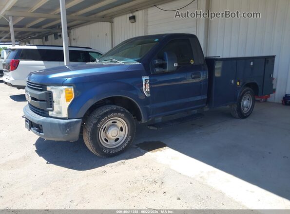 1FDBF2A66HED94832 2017 FORD F-250 Dark Blue Передняя левая четверть
