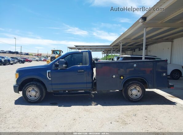 1FDBF2A66HED94832 2017 FORD F-250 Dark Blue Панорамный вид салона 360°